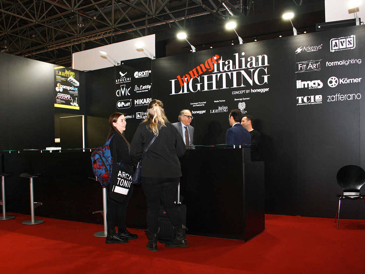 Italian Lighting Lounge - Euroshop